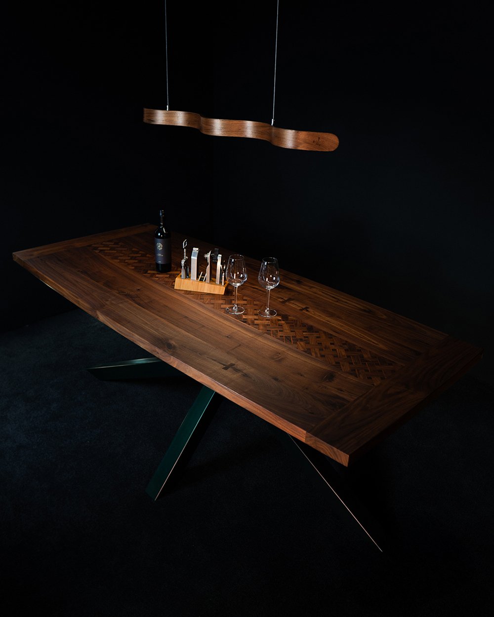 walnut table