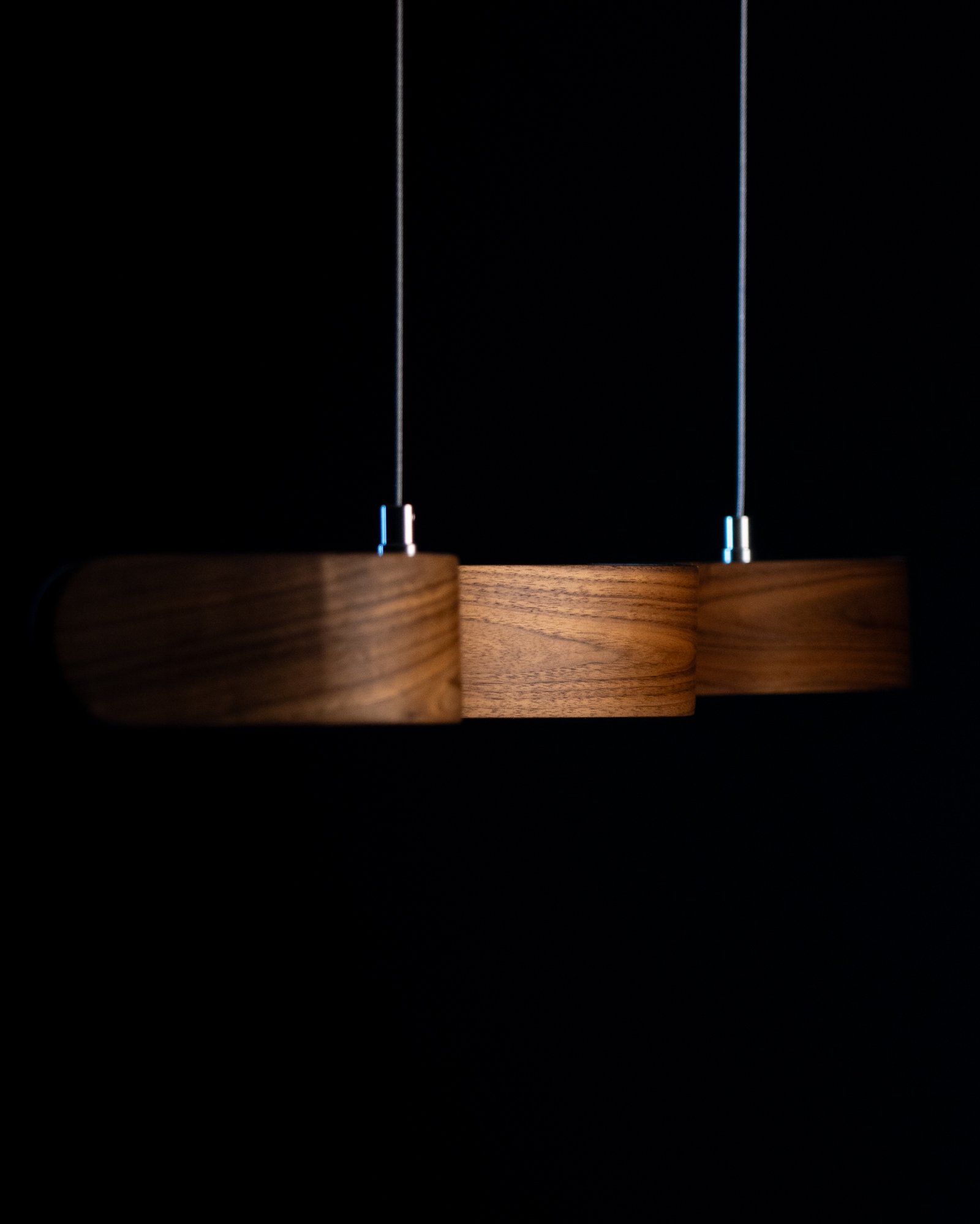 walnut lamp